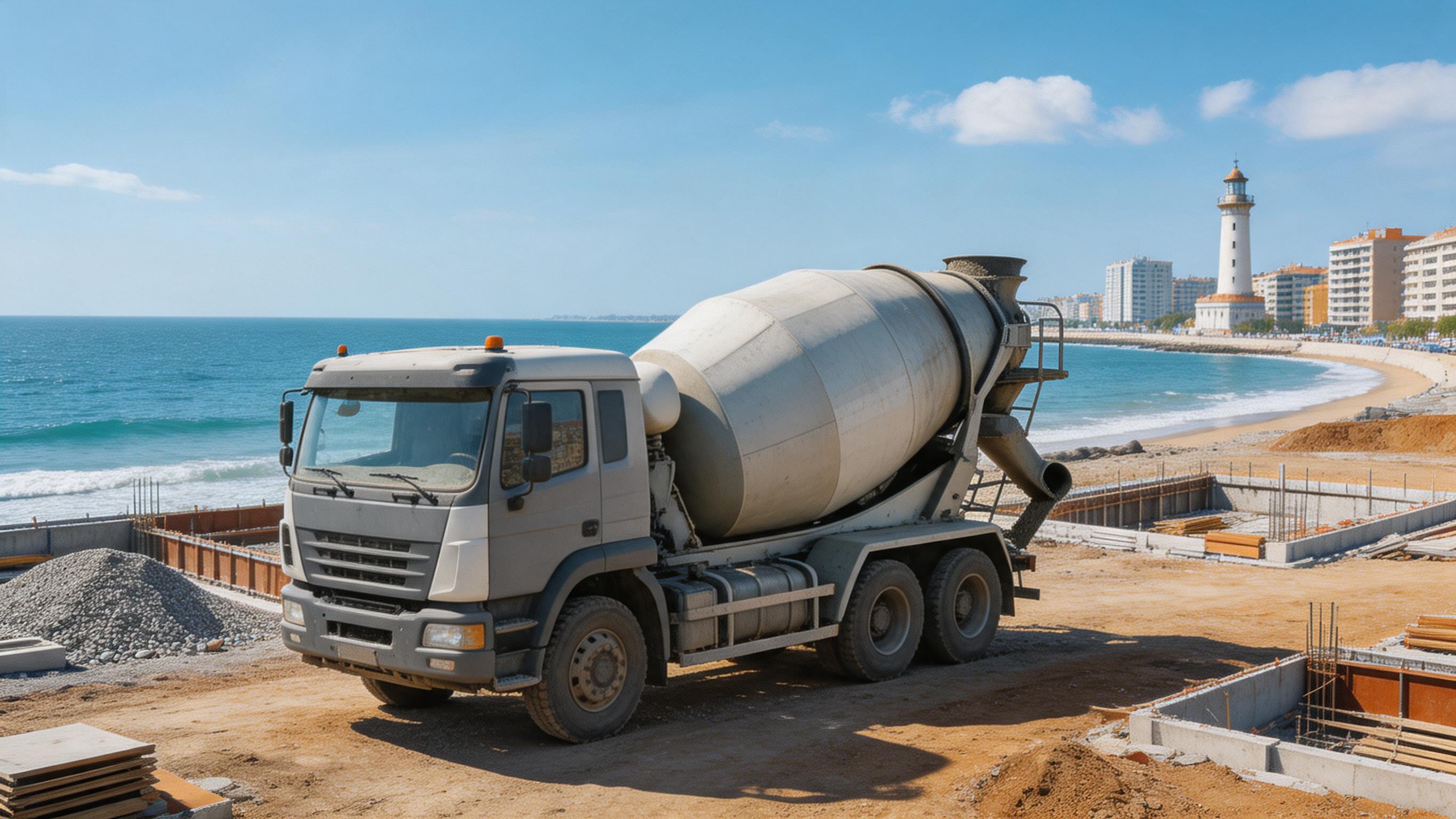livrare beton Constanta - autobetoniera UCG Betoane